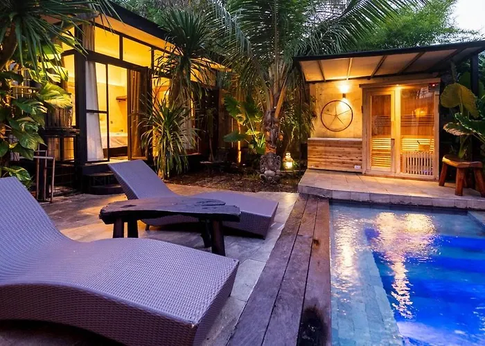 Stylish Tropical 2 Bedroom- Pool And Sauna Uluwatu (Bali)